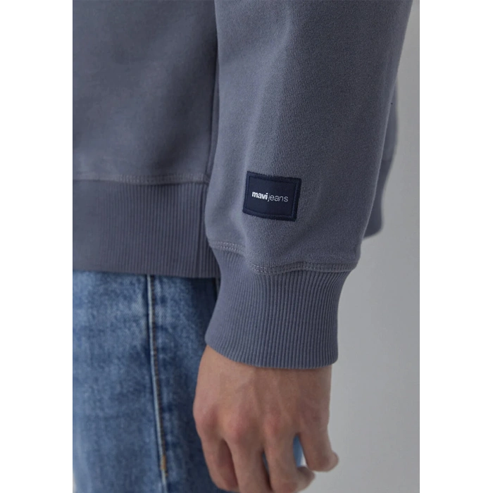 Mavi 0s10620 0 Yaka Erkek Sweat - Antrasit