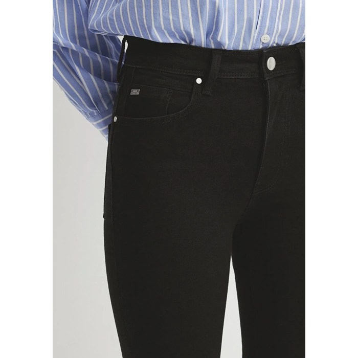 Mavi 101048-85805 Viola 5 Cep Kadın Pantolon - Siyah