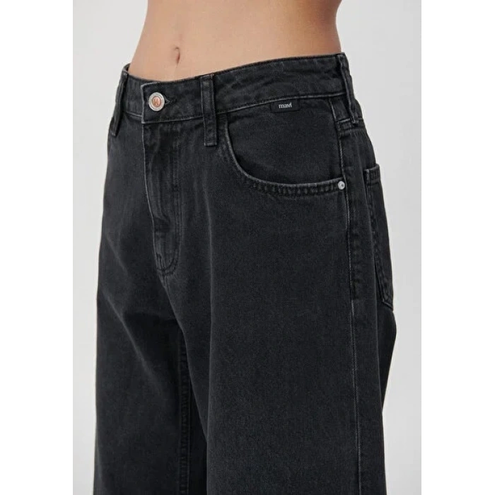 Mavi 1010600 Leila Bol Paca Kadın Pantolon - Siyah