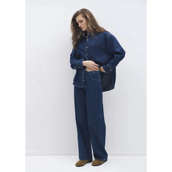 Mavi 1010997 Kadin Pantolon - Koyu Lacivert