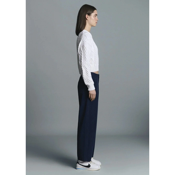 Mavi 1011174 Kadi̇fe Kadin Pantolon - Lacivert