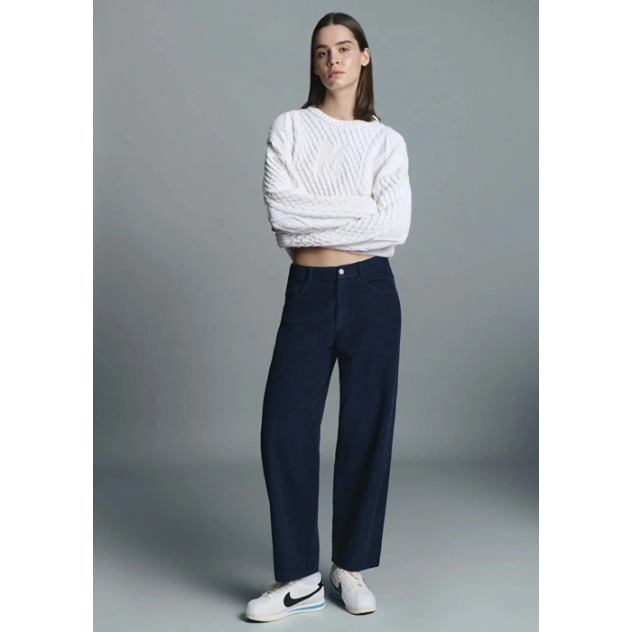 Mavi 1011174 Kadi̇fe Kadin Pantolon - Lacivert