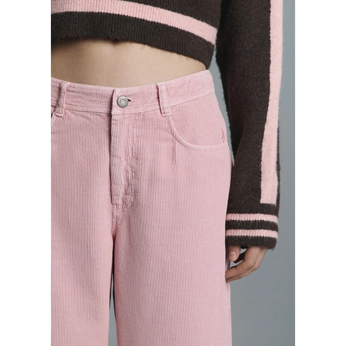 Mavi 1011174 Kadi̇fe Kadin Pantolon - Pembe