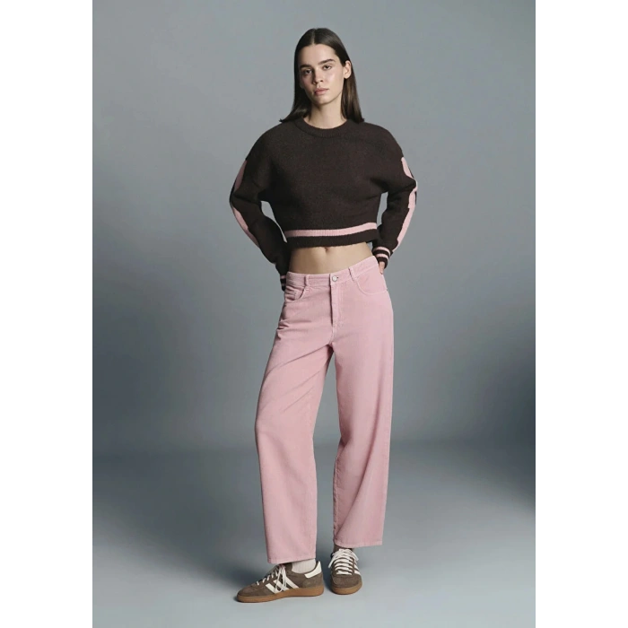 Mavi 1011174 Kadi̇fe Kadin Pantolon - Pembe