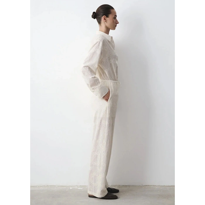 Mavi 1011191 Kadin Pantolon - Krem