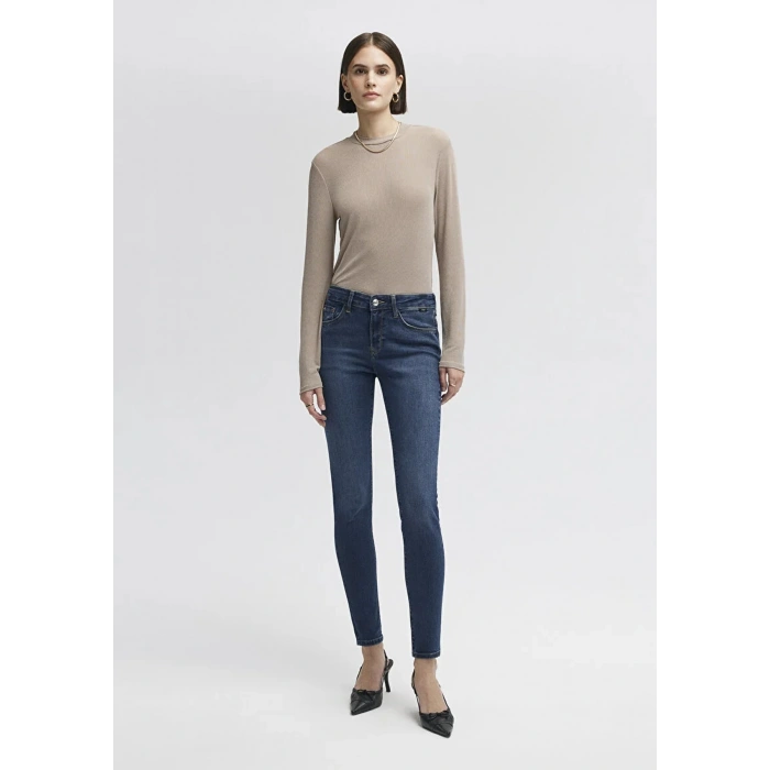 Mavi 1067835246 Alissa 5 Cep Kadın Pantolon - Lacivert