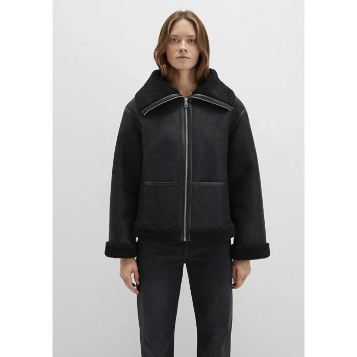 Mavi 1110718 Kadin Mont - Siyah