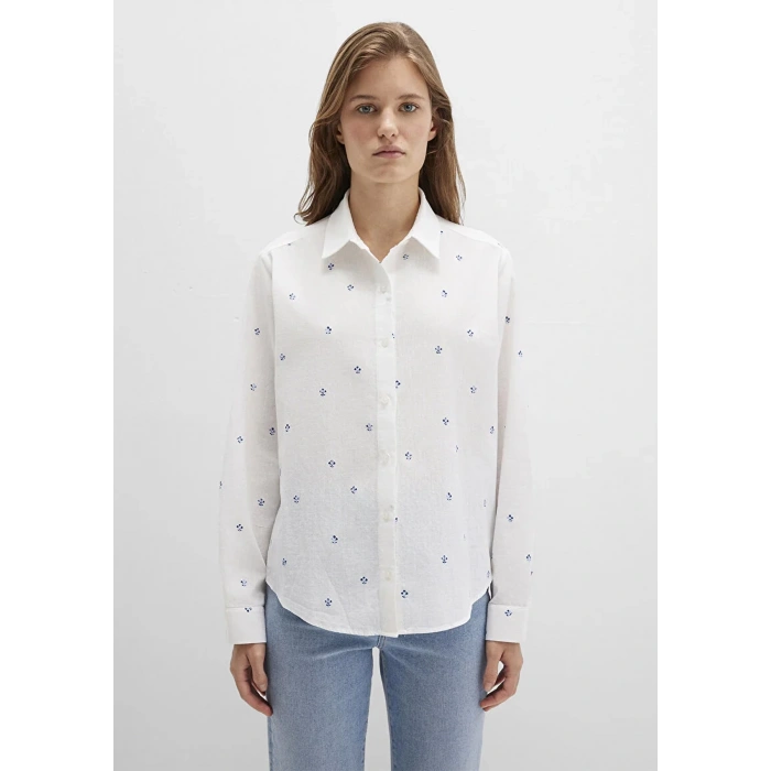 Mavi 1210030 Kadin Gomlek - Ekru