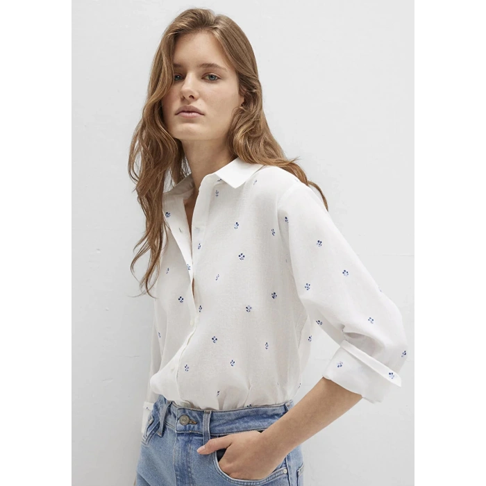 Mavi 1210030 Kadin Gomlek - Ekru