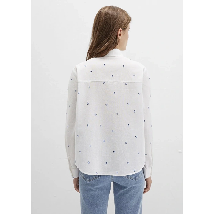 Mavi 1210030 Kadin Gomlek - Ekru