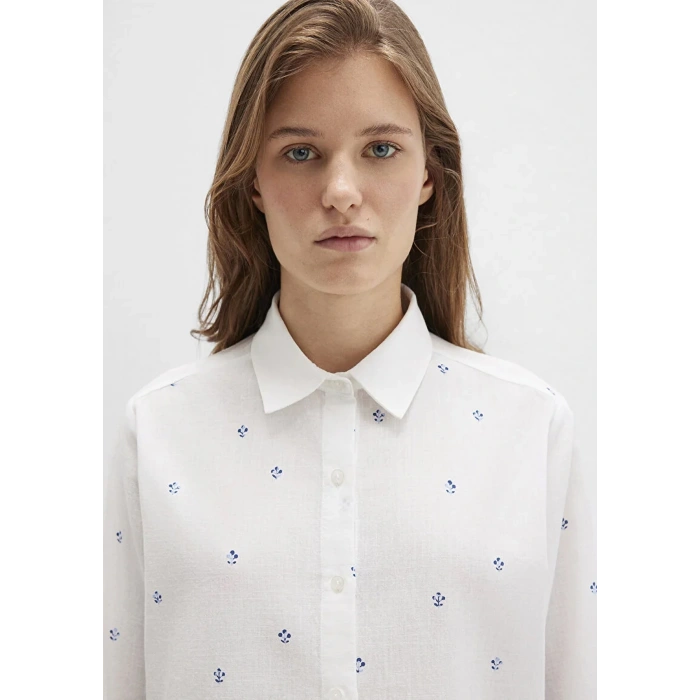 Mavi 1210030 Kadin Gomlek - Ekru