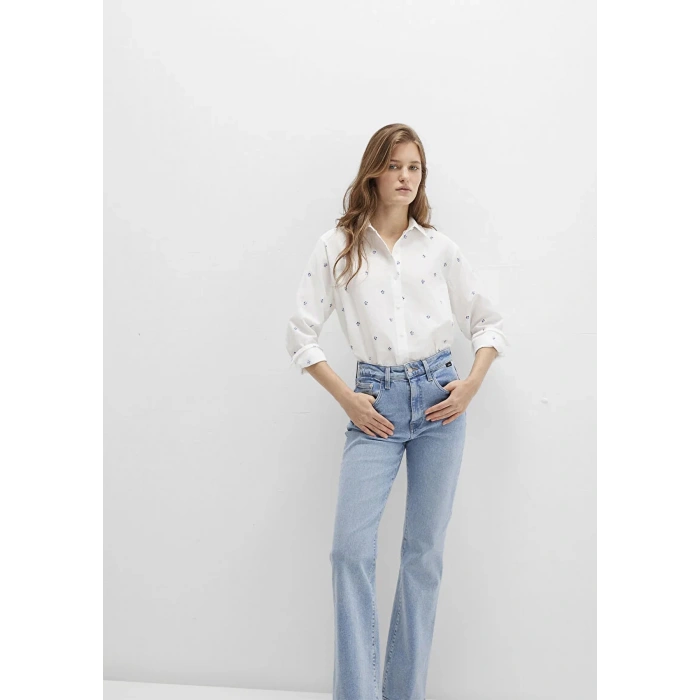 Mavi 1210030 Kadin Gomlek - Ekru