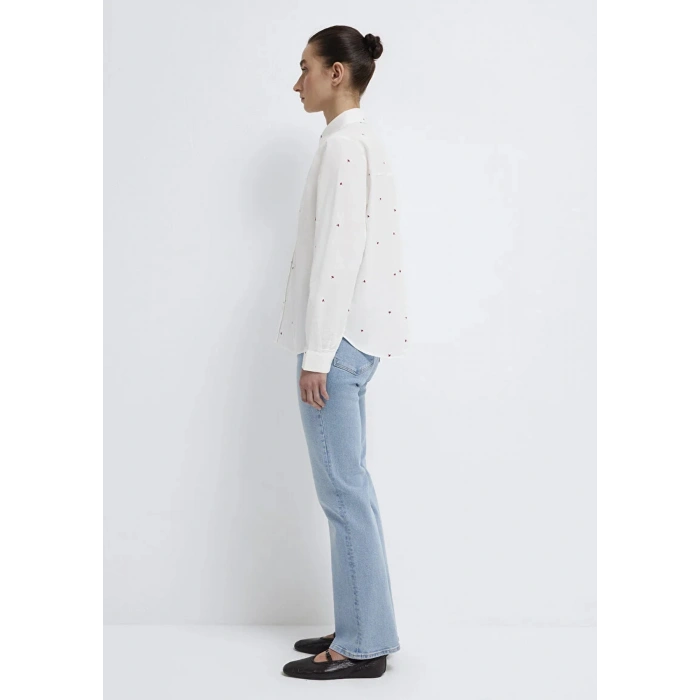Mavi 1210610 Kadin Gomlek - Ekru