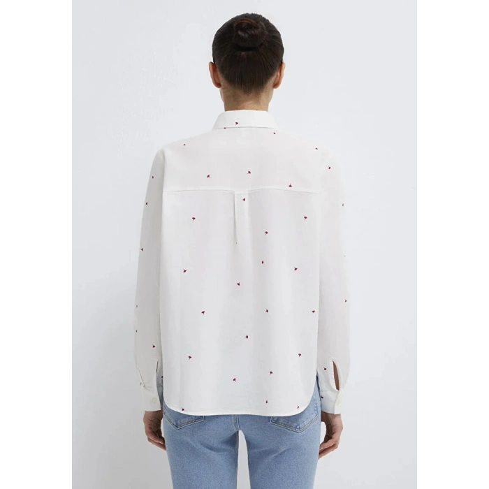 Mavi 1210610 Kadin Gomlek - Ekru