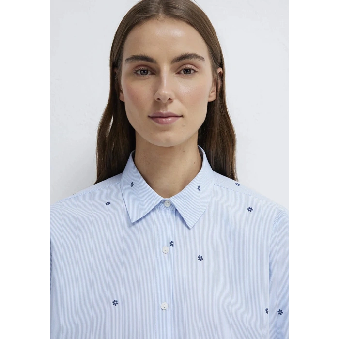 Mavi 1210610 Kadin Gomlek - Mavi Cizgili