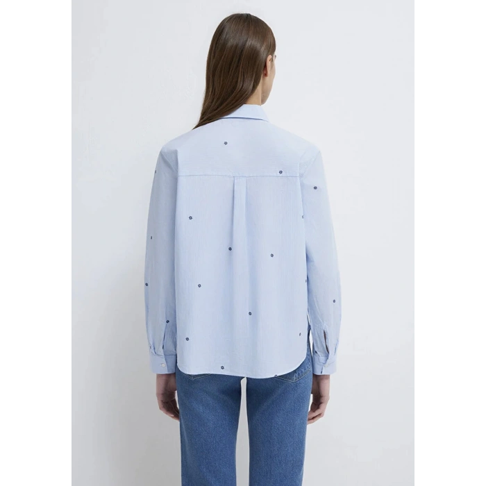 Mavi 1210610 Kadin Gomlek - Mavi Cizgili