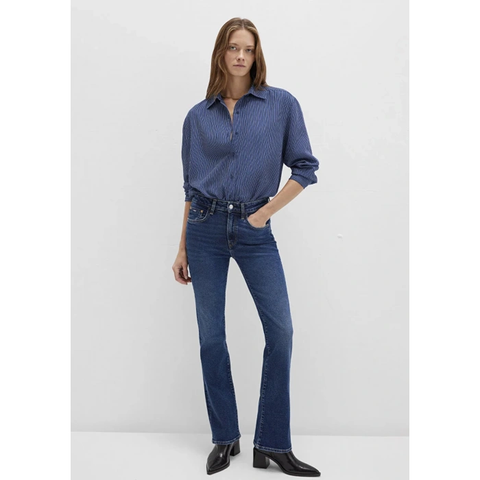 Mavi 1210683 Kadin Gomlek - Lacivert Cizg