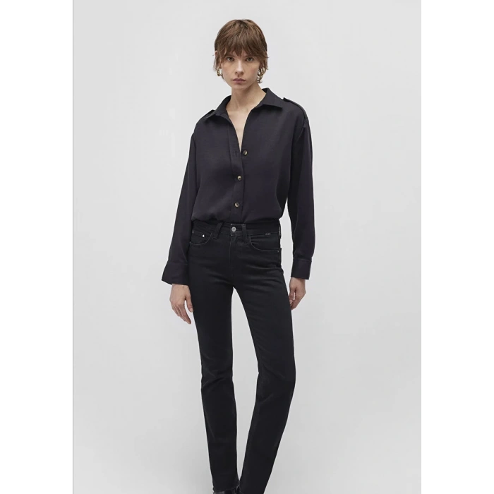 Mavi 1210944 Kadın Gomlek - Siyah