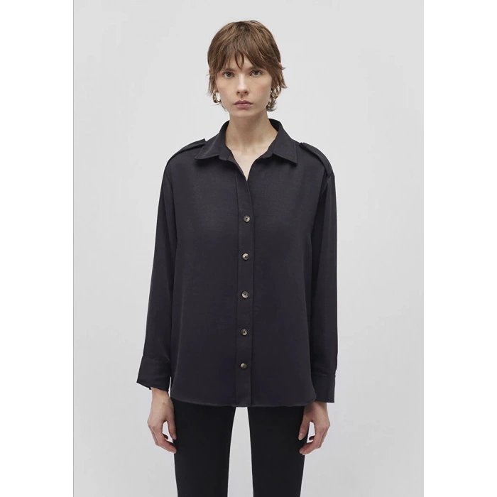 Mavi 1210944 Kadın Gomlek - Siyah