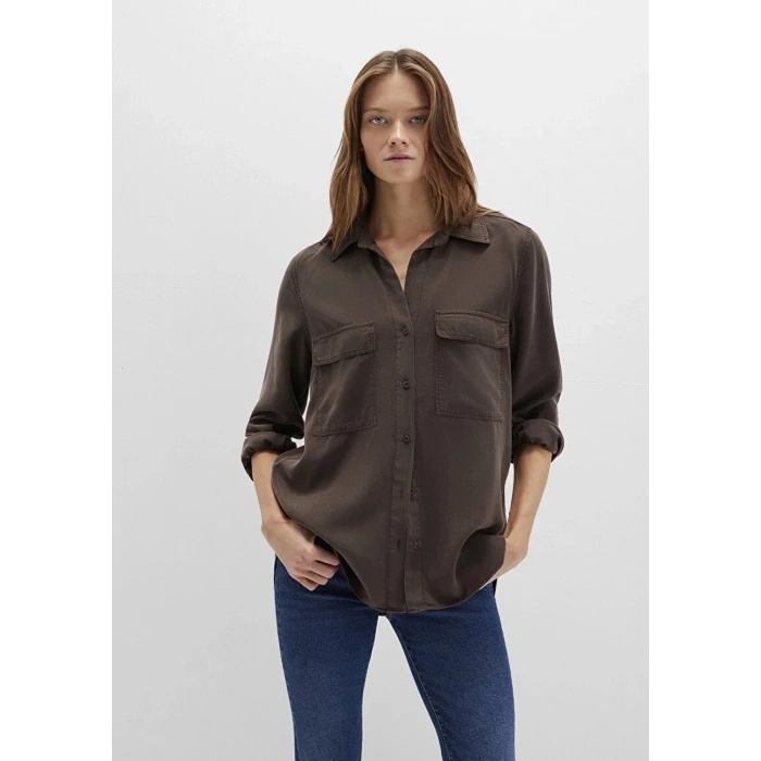 Mavi 1210951 Kadin Gomlek - Kahverengi