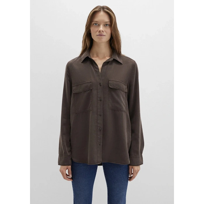 Mavi 1210951 Kadin Gomlek - Kahverengi