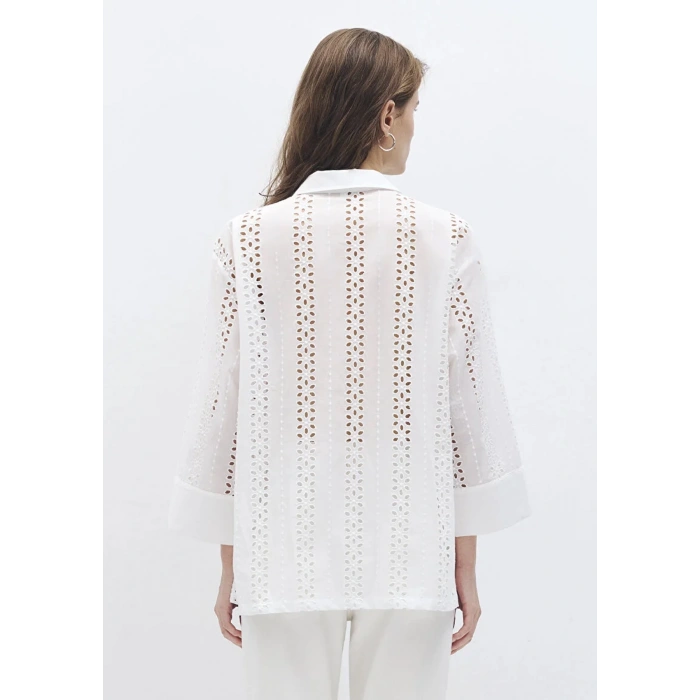 Mavi 1211107 Kadin Gomlek - Ekru