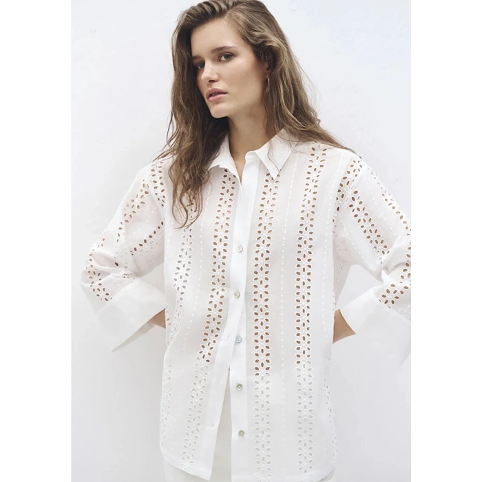 Mavi 1211107 Kadin Gomlek - Ekru