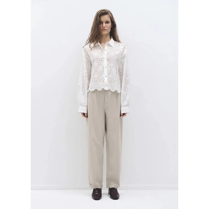 Mavi 1211149 Kadin Gomlek - Ekru