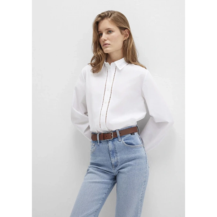 Mavi 1211174 Kadin Gomlek - Beyaz