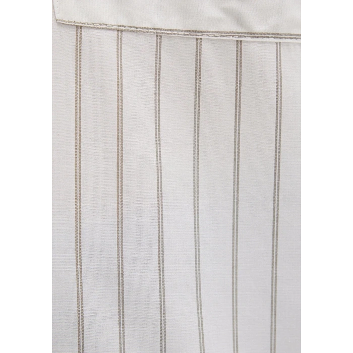 Mavi 1211201 Kadin Gomlek - Bej Cizgili