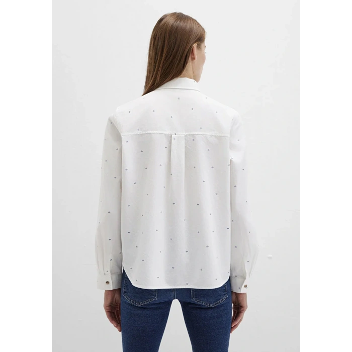 Mavi 1211286 Kadin Gomlek - Ekru