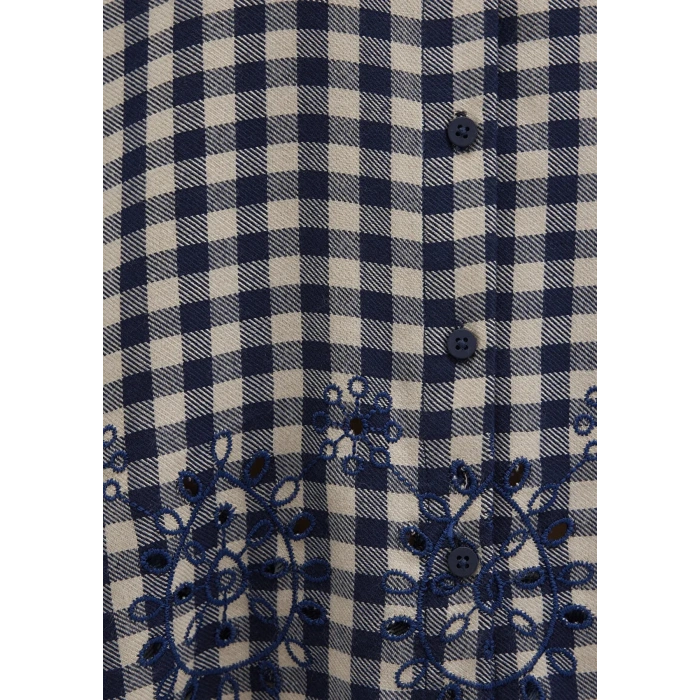 Mavi 1211298 Kadin Gomlek - Lacivert Bej