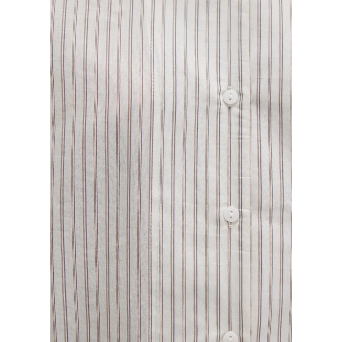 Mavi 1211353 Kadin Gomlek - Bej Cizgili