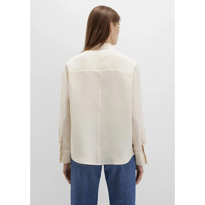 Mavi 1211373 Kadin Gomlek - Krem