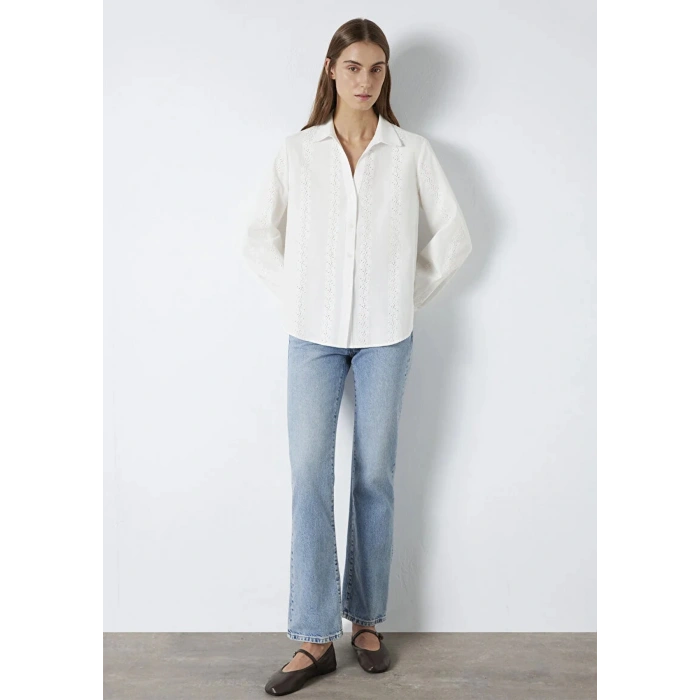 Mavi 1211380 Kadin Gomlek - Ekru