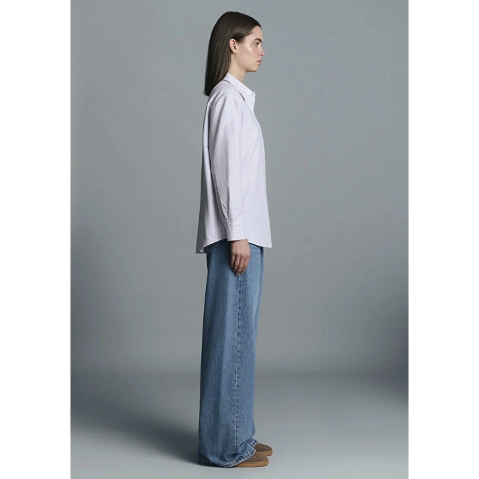 Mavi 1211420 Kadin Gomlek - Mavi Cizgili