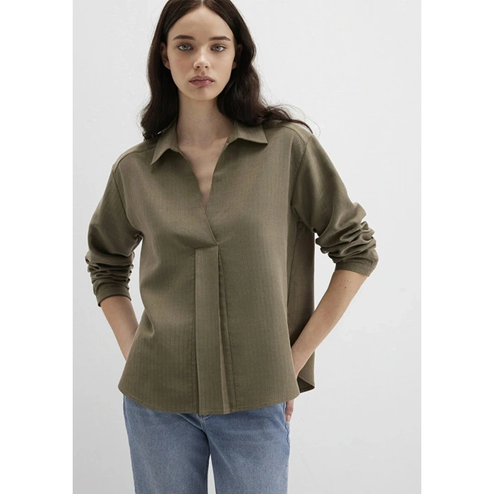 Mavi 1211423 Kadin Gömlek - Haki