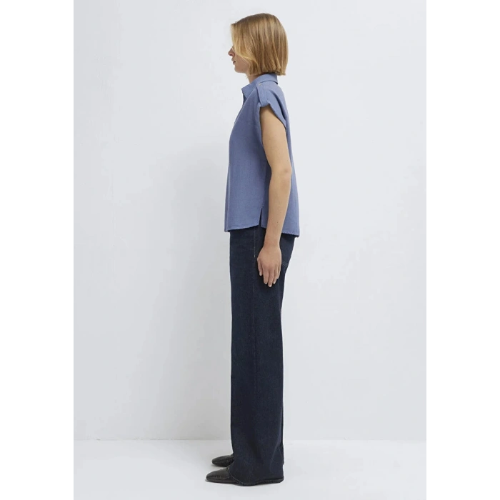 Mavi 1211443 Yakali Kadin Body - Indigo