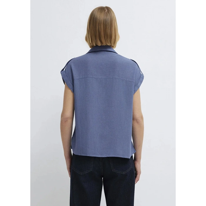 Mavi 1211443 Yakali Kadin Body - Indigo
