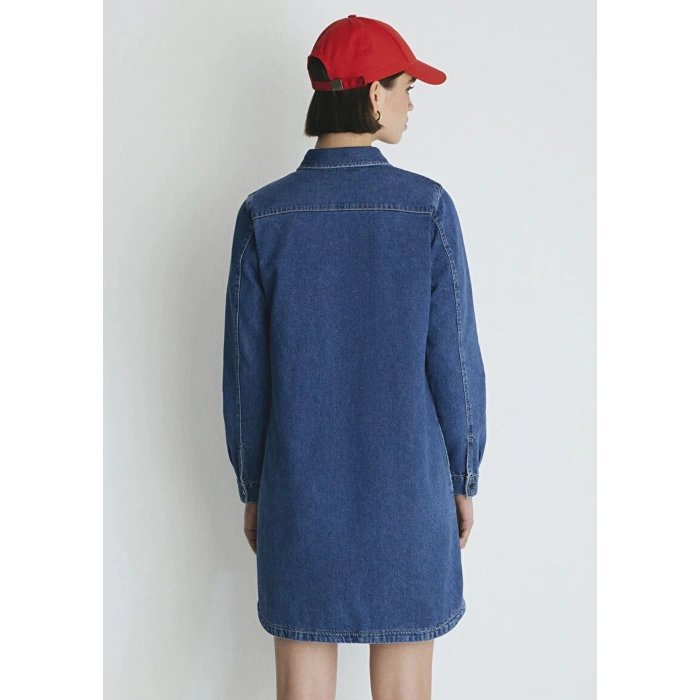 Mavi 130656 Liz Kadin Kot Elbise - Lacivert