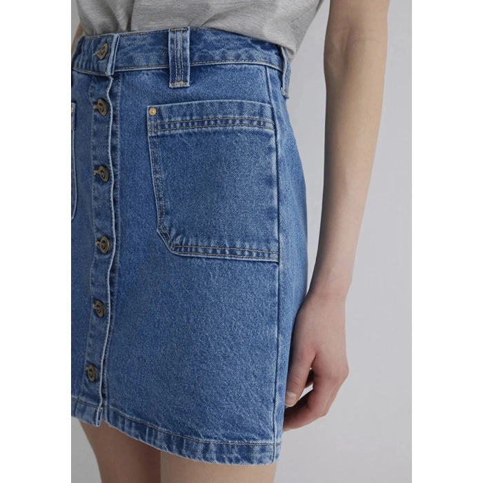 Mavi 1310404 Silvana Kadin Kot Etek - Mavi