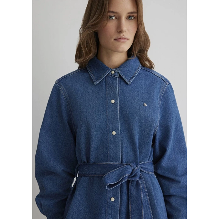 Mavi 1310618-89426 Bertina Kadin Kot Elbise - Lacivert