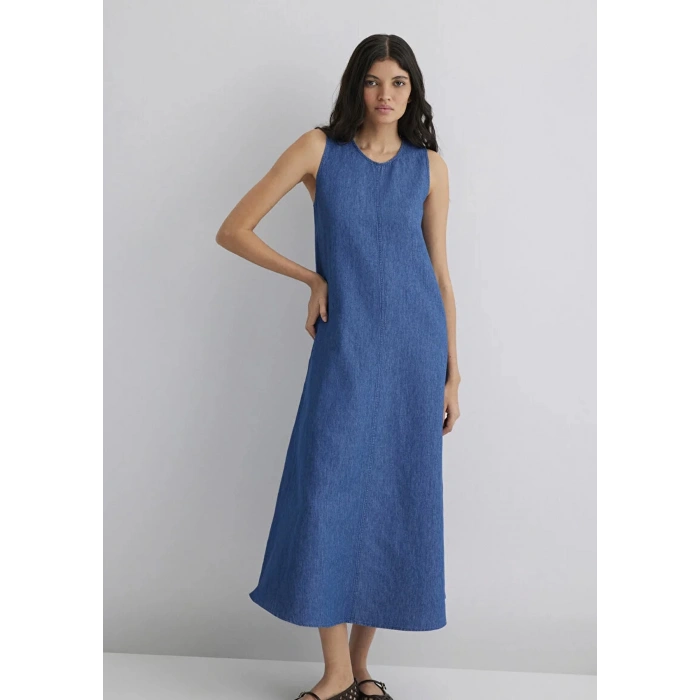 Mavi 1310668 Kadin Kot Elbise - Lacivert