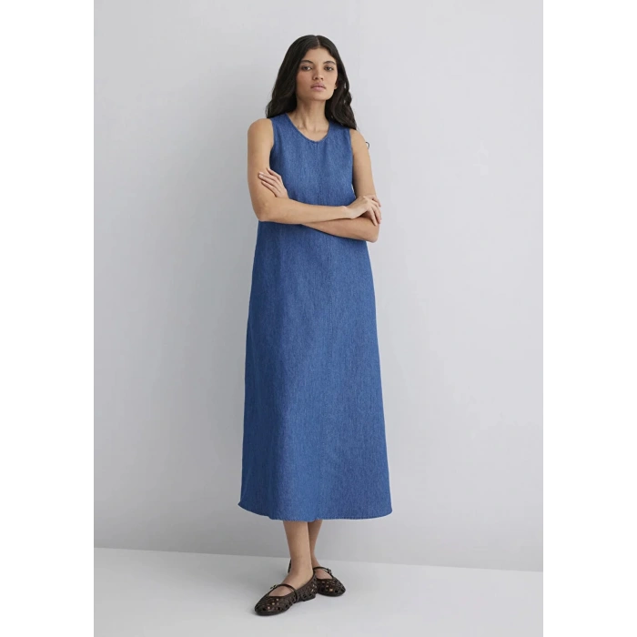 Mavi 1310668 Kadin Kot Elbise - Lacivert