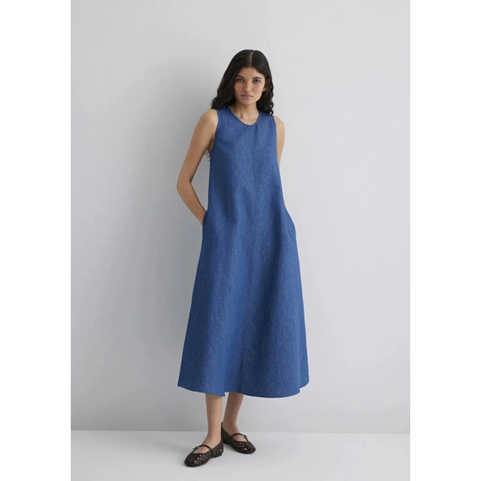 Mavi 1310668 Kadin Kot Elbise - Lacivert