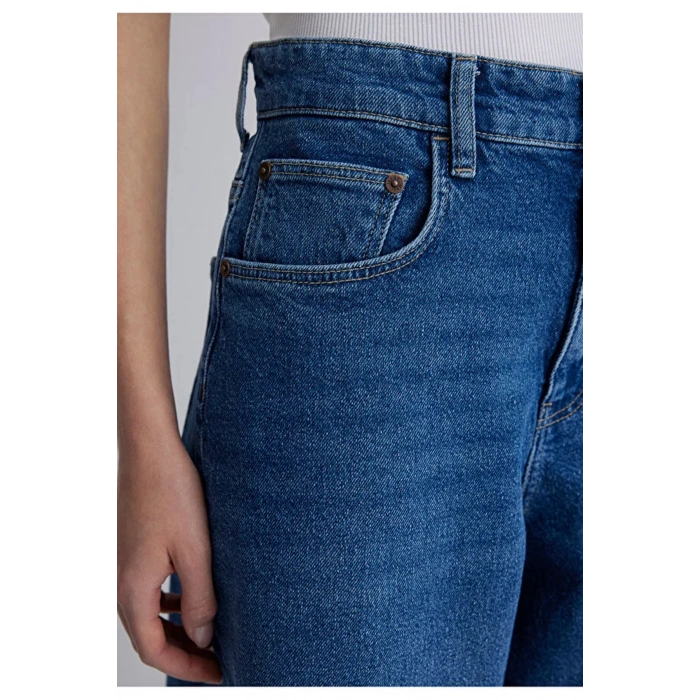 Mavi 1410171 5 Cep Diz Alti Kadin Kot Sort - Lacivert