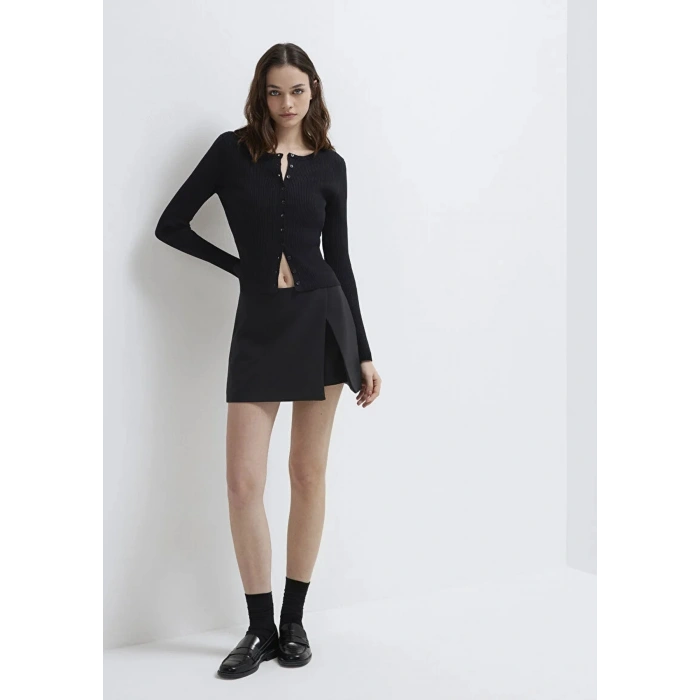 Mavi 1410249 Kadin Sort Etek - Siyah