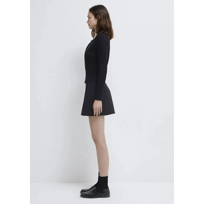 Mavi 1410249 Kadin Sort Etek - Siyah