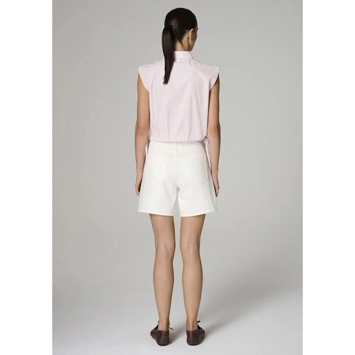 Mavi 1421033 Siena Short Kadin Sort - Ekru