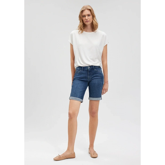 Mavi 1441528584 Alexis Kadin Kot Sort - Lacivert